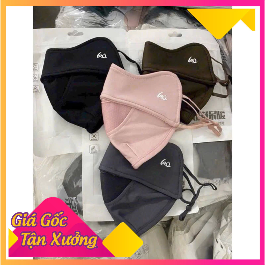Khẩu Trang Leo Loại Dày Có Thông Hơi Tiện Dụng Thoáng Khí Chống nắng