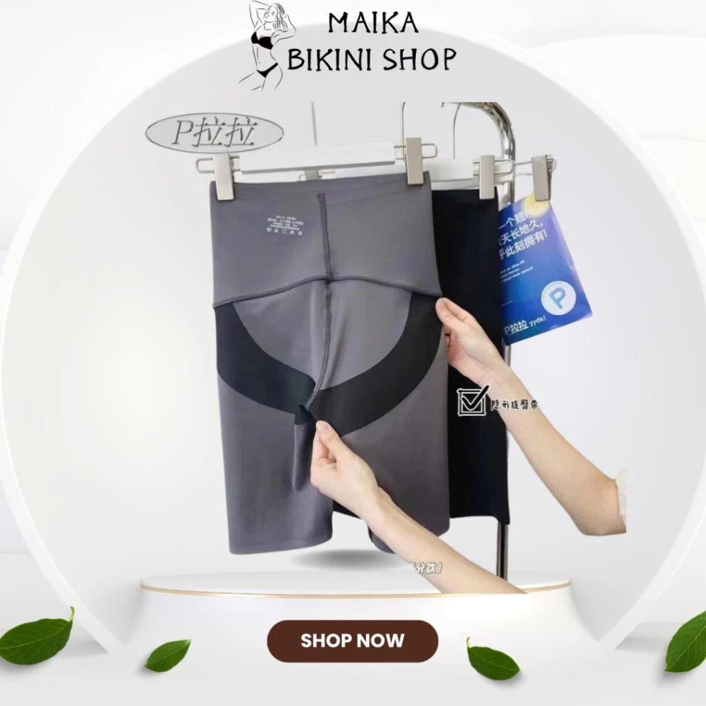 Quần Legging Đùi,Lửng Ngố, Nâng Mông Cạp Cao Siêu Hot Siêu Co Giãn Loại 1