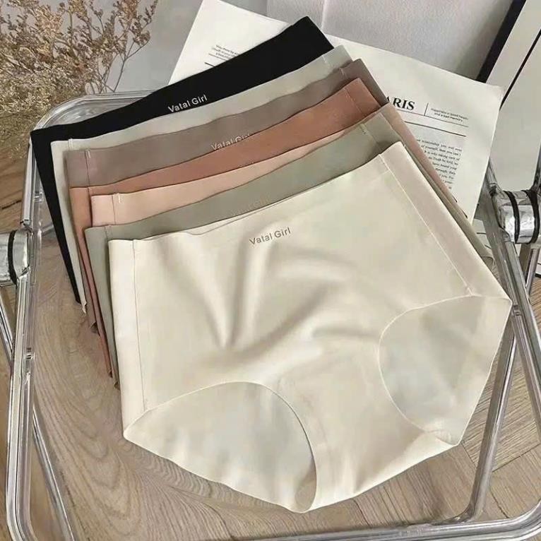 Combo 10 Quần lót su đúc không viền cạp cao bản nâng cấp Vatal Girl 075