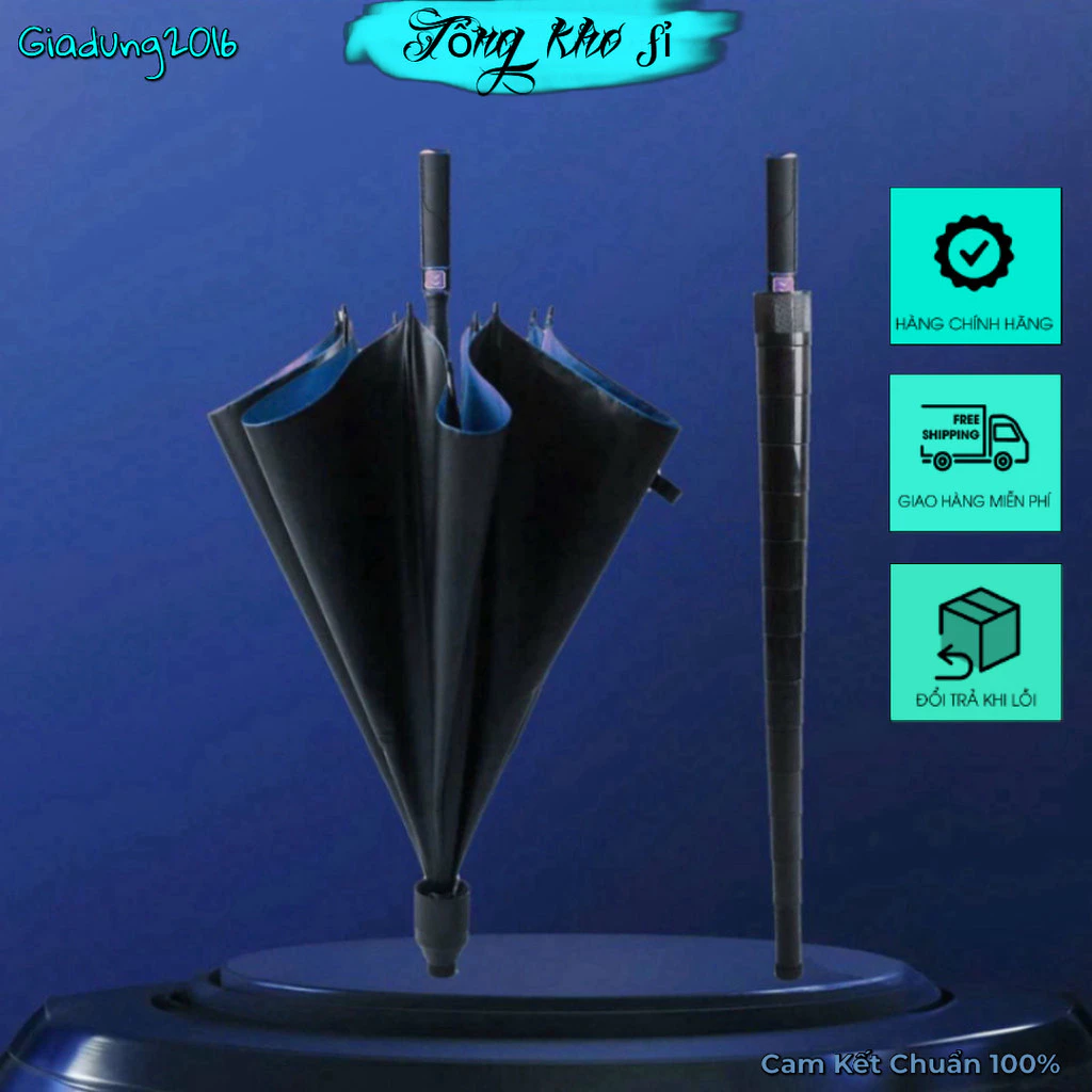 Ô Dù Cao Cấp Siêu To Có 8 Nan Đàn Hồi Chống Lật 🌏FREE SHIP🌎 Có Vỏ Rút Chống Chảy Nước Ra Ô Tô, Sàn Nhà