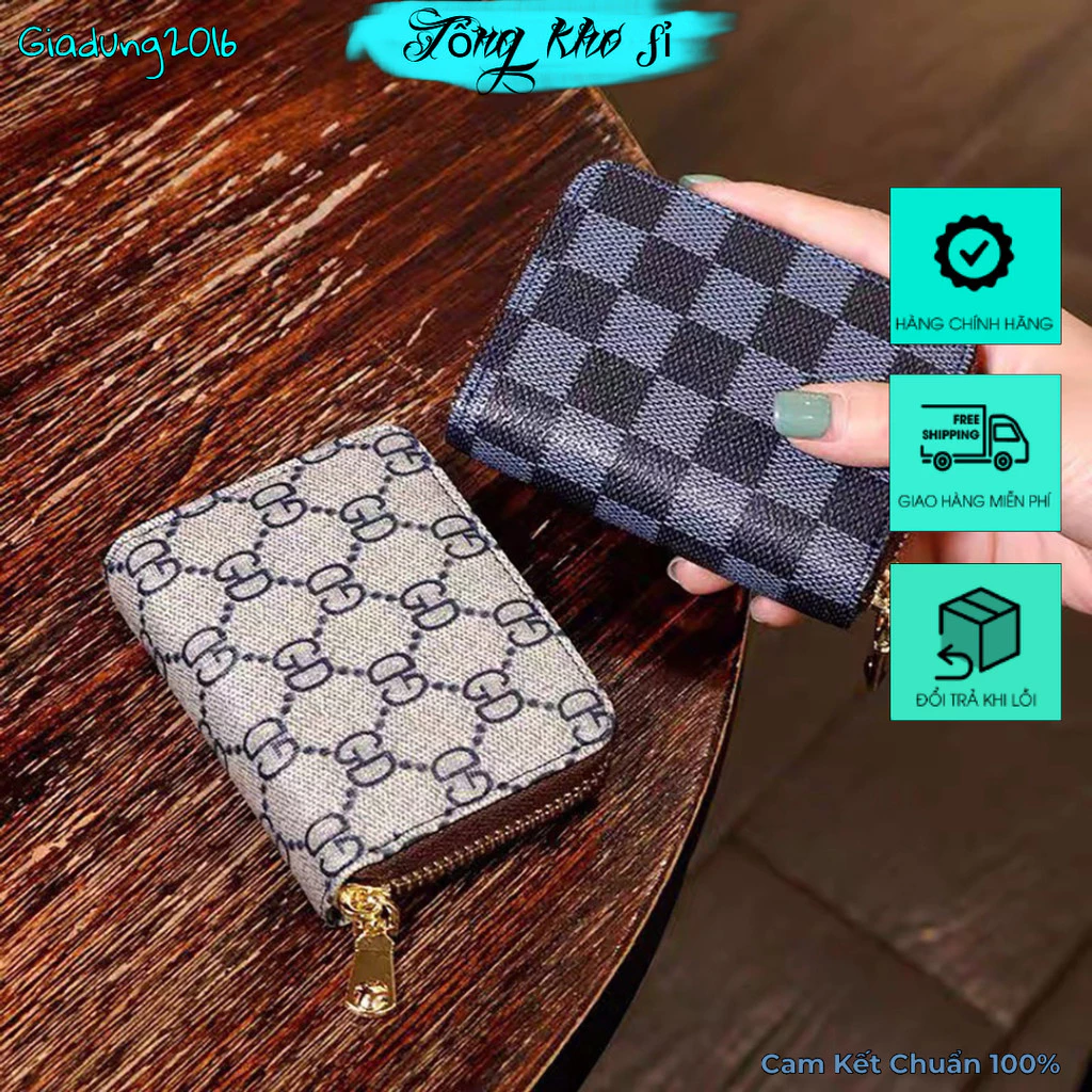 Ví nữ đẹp giá rẻ ngắn cầm tay mini nhỏ gọn dễ thương cute 🌏FREE SHIP🌎 nhiều ngăn bỏ túi thời trang hàn quốc (Tuyển Sỉ)