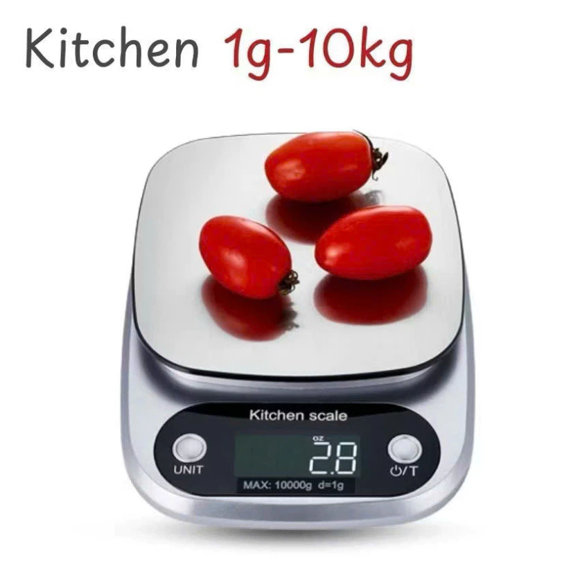 [Sale 50%]  Cân Tiểu Ly Điện Tử Nhà Bếp 1g-10kg Độ Chính Xác Cao Chất Liệu Hợp Kim Thép Bền Bỉ - Happykids