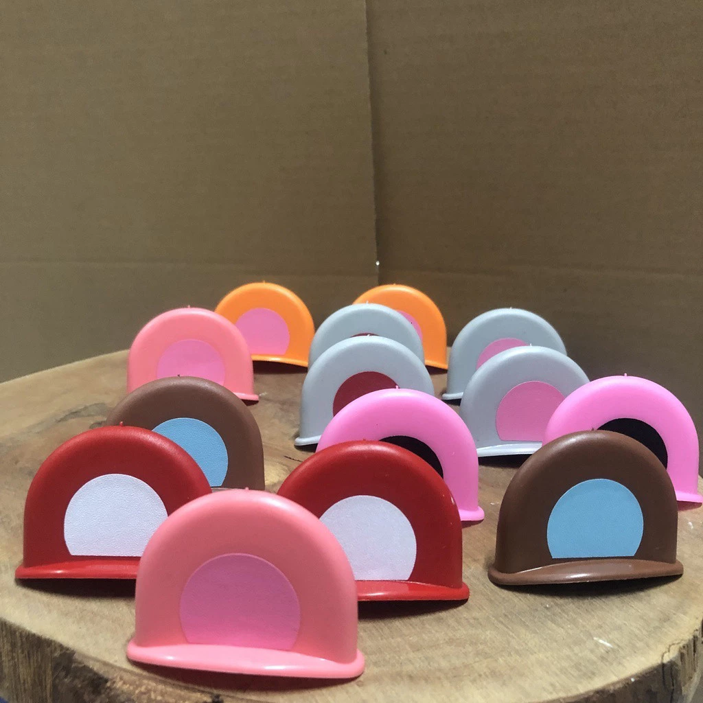 Tai Gấu 2 Màu Cute Chống Kính Bảo Hiểm Nón Giác Miễn Cận