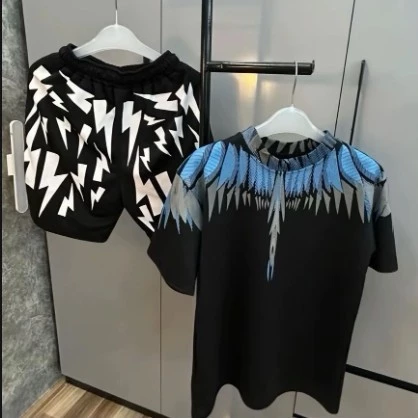 Áo Phông Cánh Chim Đại Bàng Hottrend Phong Cách Boy Phố Xịn Chất Cotton Mềm Mịn Co Dãn