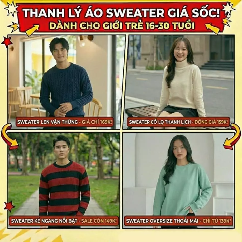 [Thanh Lý Mã S004] Áo Khoác Nỉ Sweater Trơn/In Hình - Áo Sweater Nỉ Ngoại Cao Cấp Cho Cặp Đôi