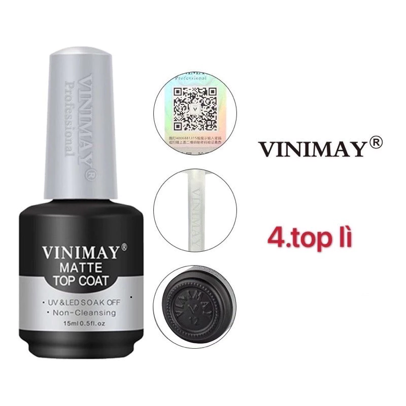Top lì vinimay.Top gel vinimay.Hàng chính hãng