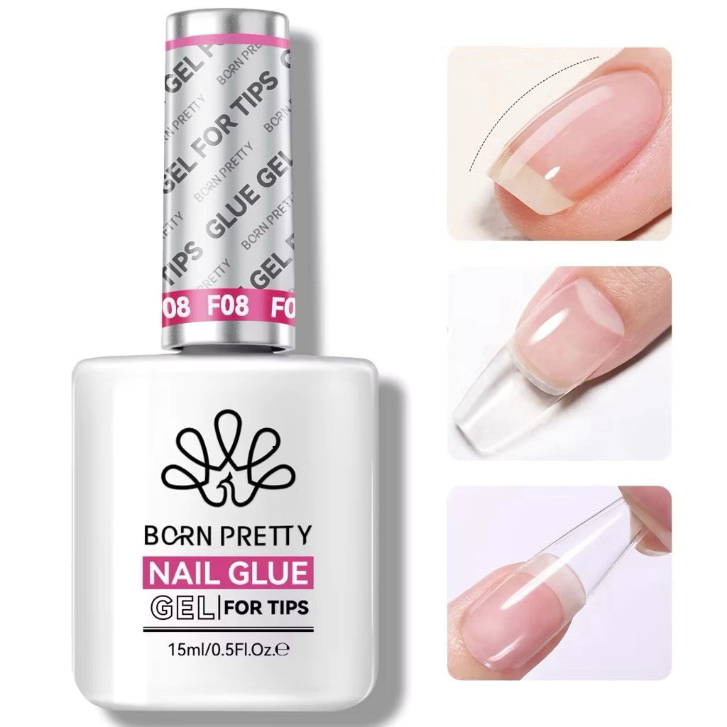 Gel 8in1 Born Pretty Glue gel cứng móng tạo cầu hàng chính hãng