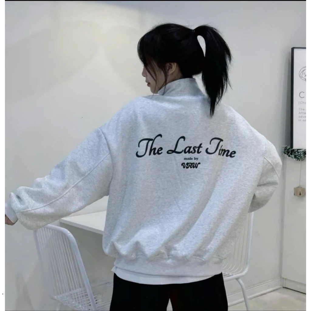 Áo Khoác Nỉ Nam Nữ The-Last-Timee, Áo Khoác Zip Form Boxy Viralwear Unisex, Nỉ Cao Cấp Thiết KếHot Trend 2025 2026.....