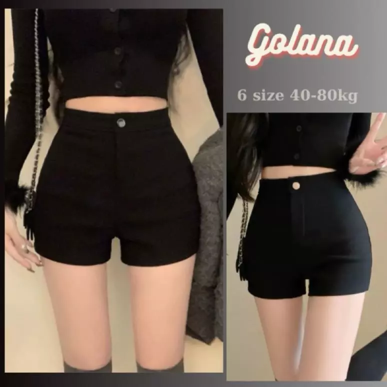 Quần short dance lưng cao co dãn ,Quần short Nữ cạp khoá tôn dáng (có bigsize) Q45 .