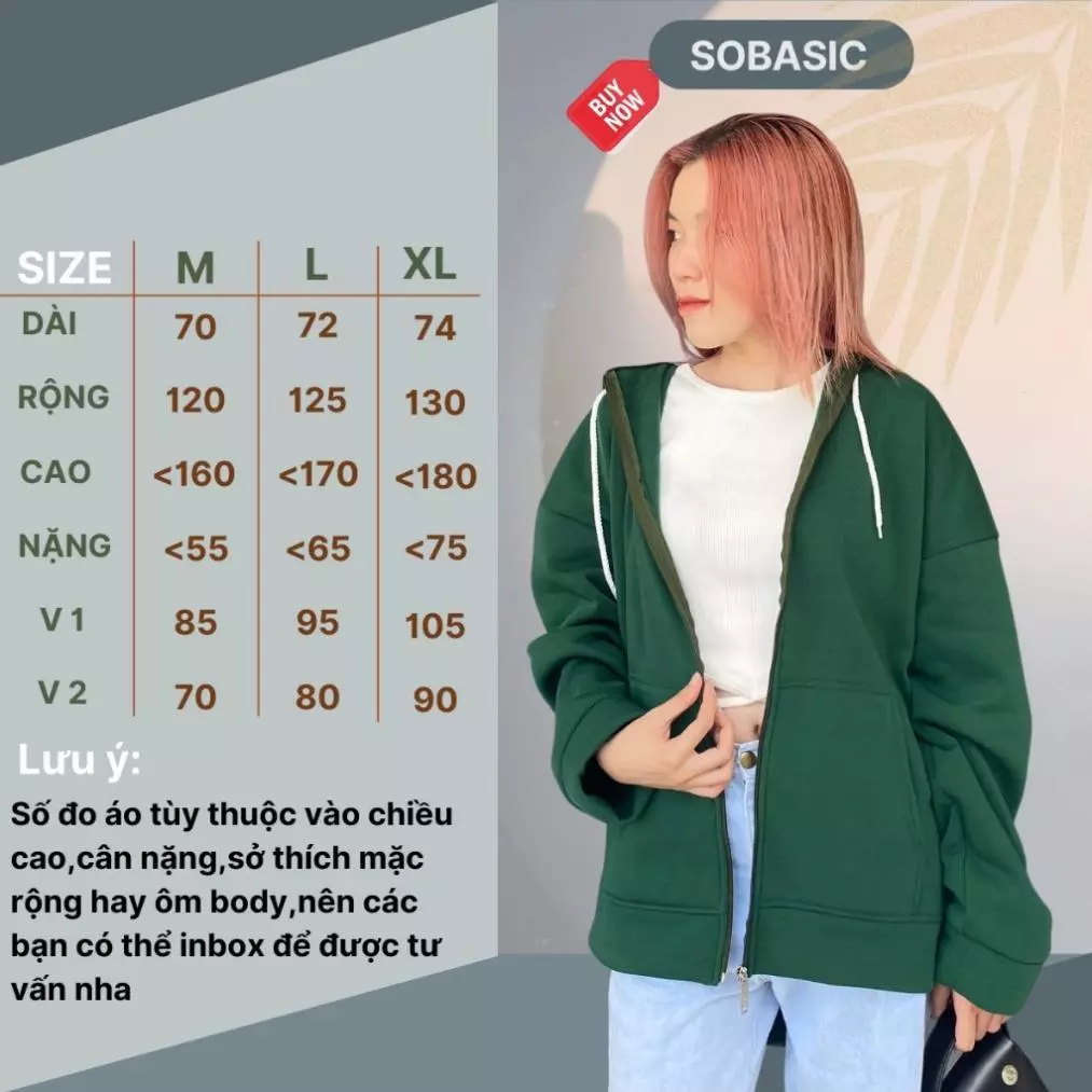 Áo Hoodie Zip 4 Túi Form Rộng Unisex Basic Áo Khoác Nỉ Nam Nữ Có Khóa Kéo Dày Dặn Streetwear Hamii