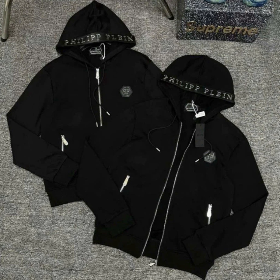 Áo hoodie philip logo chất liệu siêu dày dặn fom dang chuẩn HOT new 2026