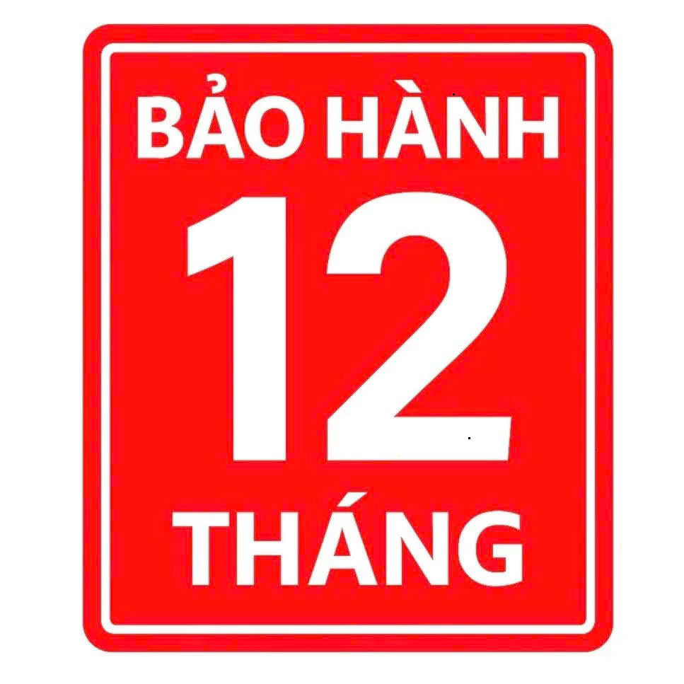 Thẻ bảo hành 12 tháng sản phẩm