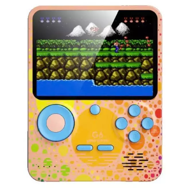 Máy chơi game cầm tay cao cấp G6 - 666 Game, kiêm sạc dự phòng 6000mah, màn hình lớn 4.0 Full HD sắc nét
