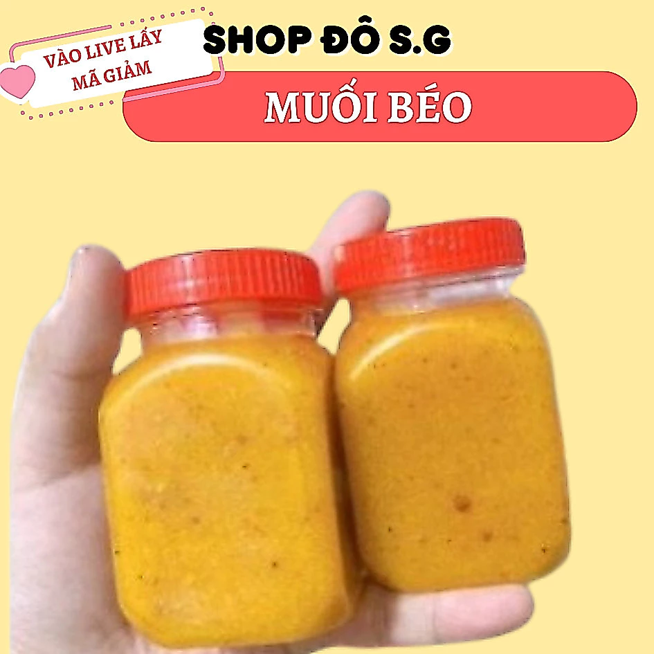 [live freeship ] 1Hủ sốt muối béo Chấm bánh tráng❤️ Live freeship ❤️ Shop Bách Hoá sg