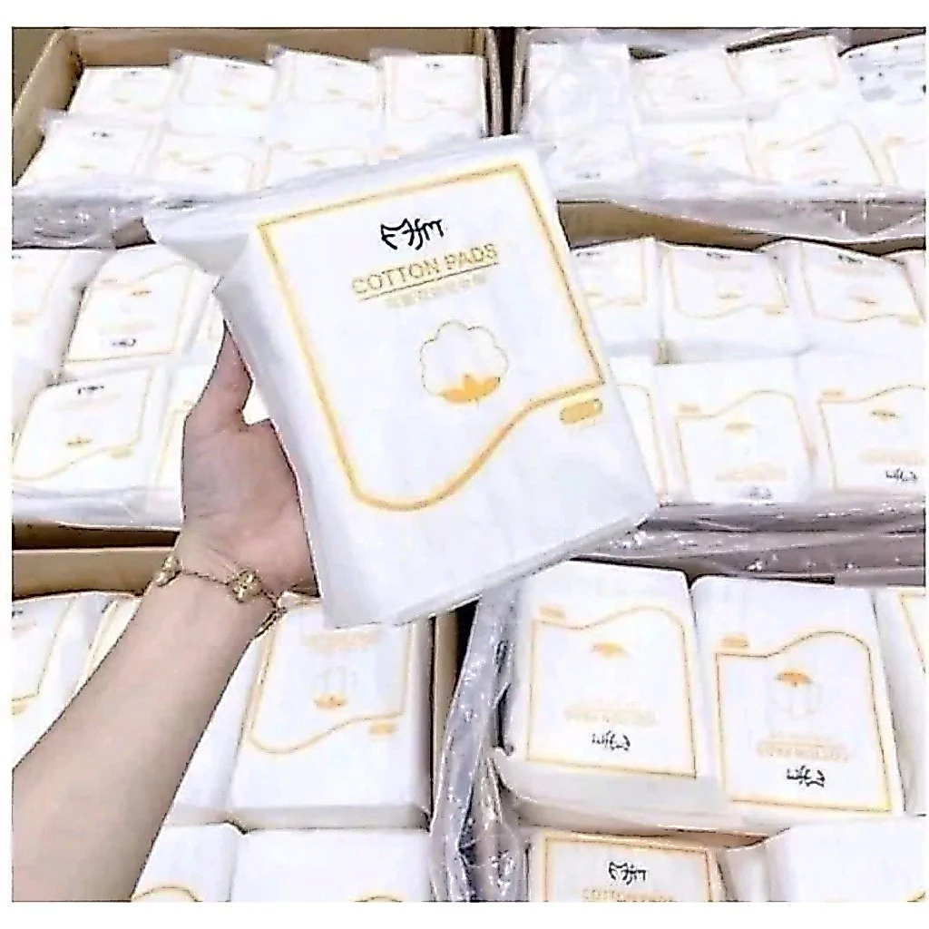 COMBO 5 bông tẩy trang Cotton Pads (2220 miếng) 3 lớp