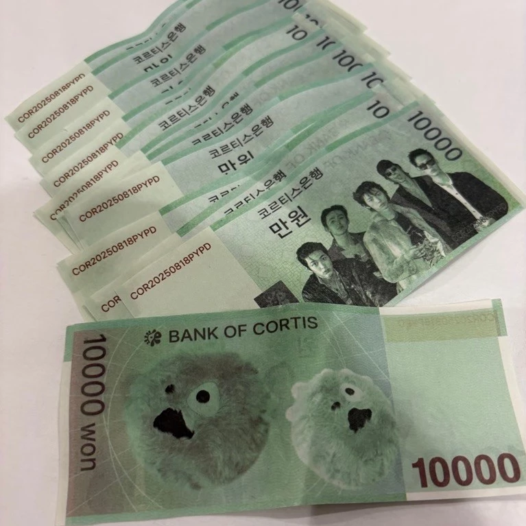 [ORDER - ĐỌC KĨ MÔ TẢ] 💵 Ảnh in hình tờ tiền Cortis