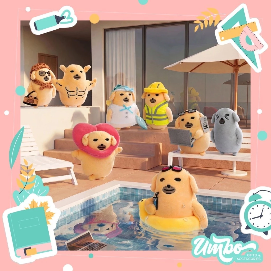 BLINDBOX CHÓ RÁCH GOONG X NUDAENG "MỖI NGÀY MỘT NỖI ĐỜI" MÓC BÔNG