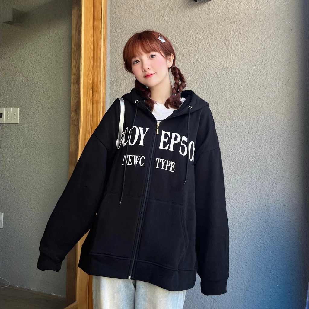 Áo Khoác Nỉ Hoodie Zip PECO Form Rộng Nam Nữ Unisex 2026.....