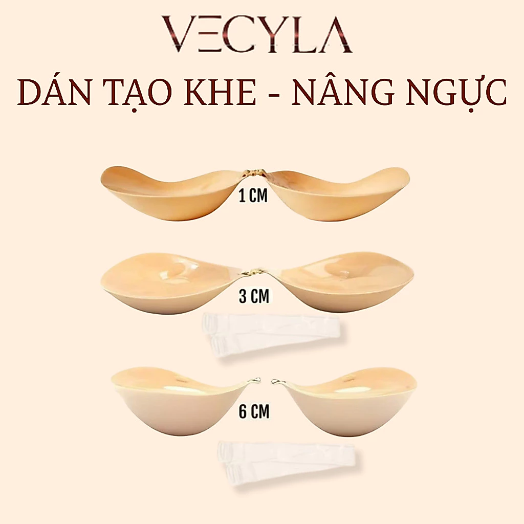 [SVIP] Áo Bra Dán Ngực VECYLA Đệm Dày Nhiều Loại Tạo Khe, Nâng Ngực Chống Tụt Mặc Áo Hở Lưng Hở Vai P29