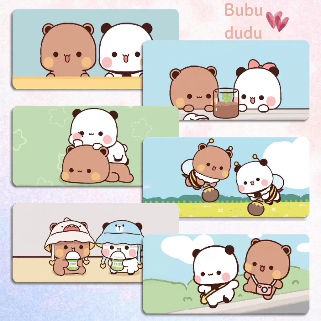LÓT CHUỘT CỠ LỚN GẤU BUBU DUDU ĐÁNG YÊU, LÓT CHUỘT TRANG TRÍ GÓC HỌC TẬP CỰC XINH