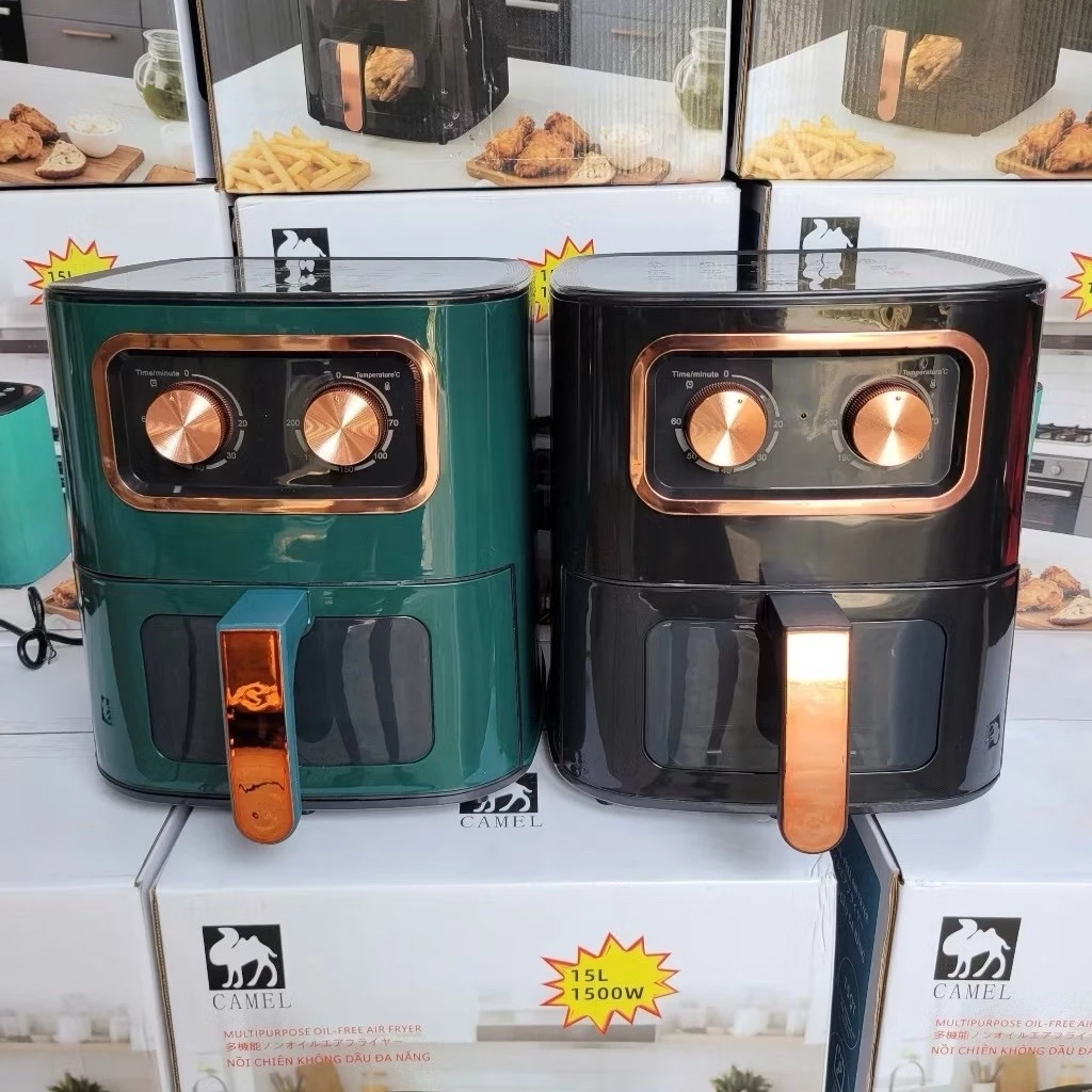 Nồi Chiên Không Dầu Camel 15L Bản 2026 Special – Nồi Chiên Không Dầu Dung Tích Lớn, Đa Năng, Bảo Hành 12 Tháng