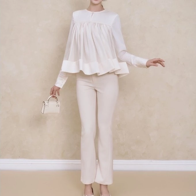 Midie Pant - Quần xuông loe nhẹ tôn dáng chất cao cấp Dtm