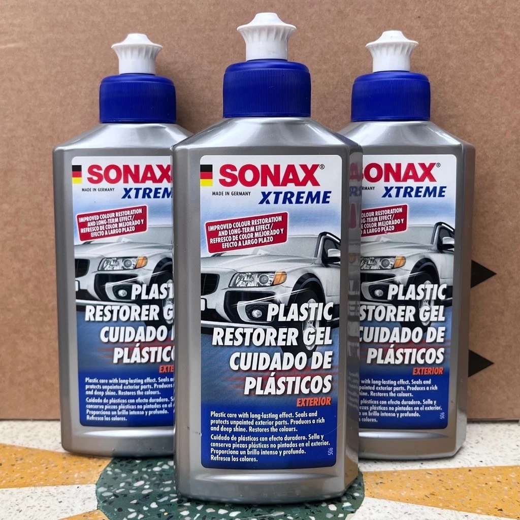 SONAX - Gel Nano bảo dưỡng và làm mới nhựa ô tô, xe máy - XTREME Plastic Restorer Exterior 210141