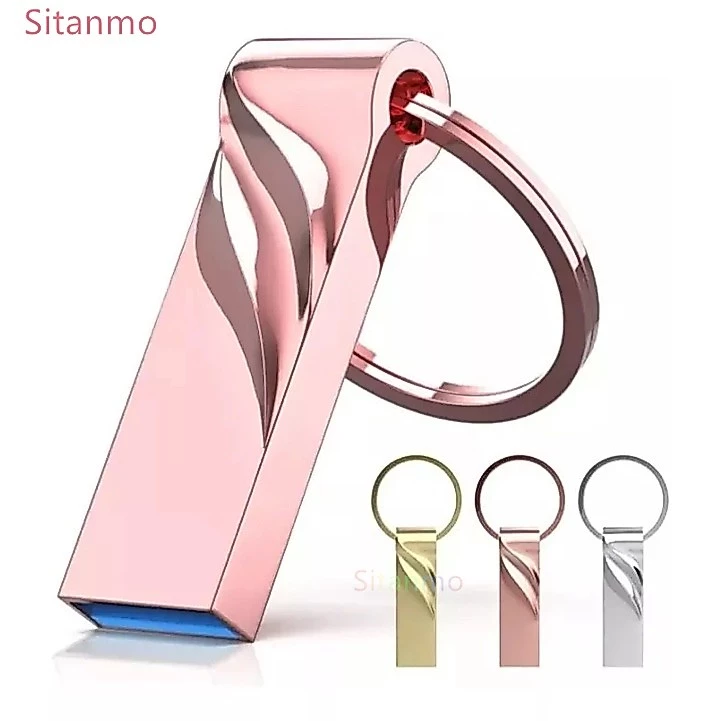 Usb 2.0 128GB 2TB 1TB 8GB 16GB 32GB 64GB 1GB Bằng Kim Loại Chống Thấm Nước Dễ Mang Theo