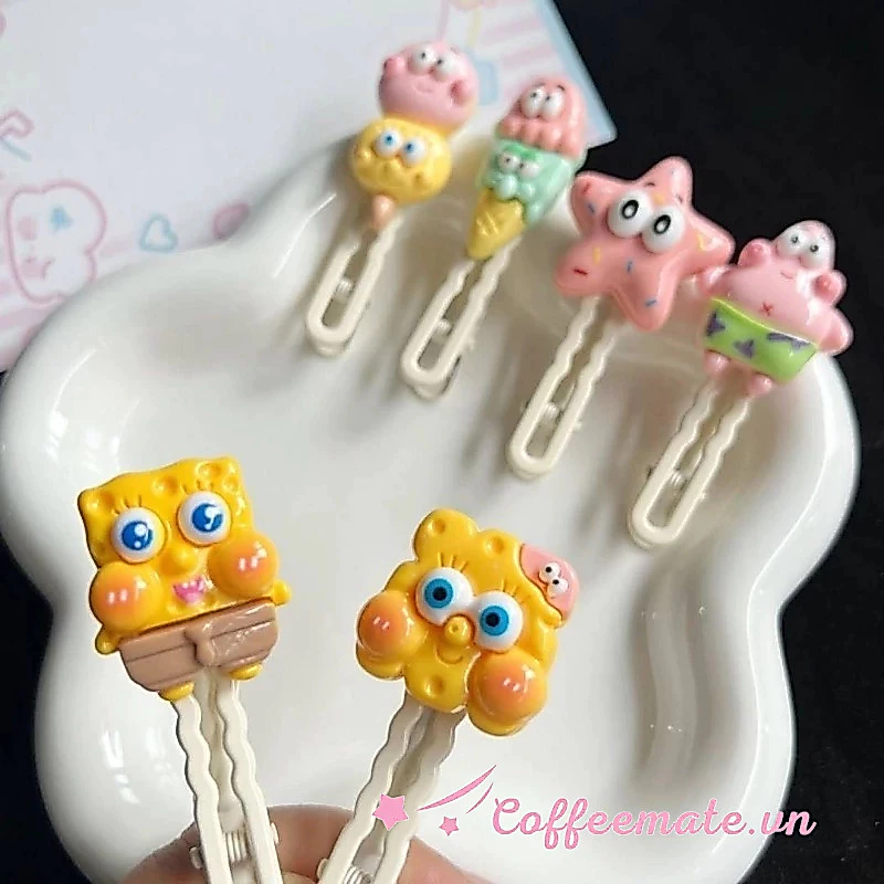 ⚡CM⚡Mới Kẹp Tóc Hoạt Hình Dễ Thương Cho Bé Gái