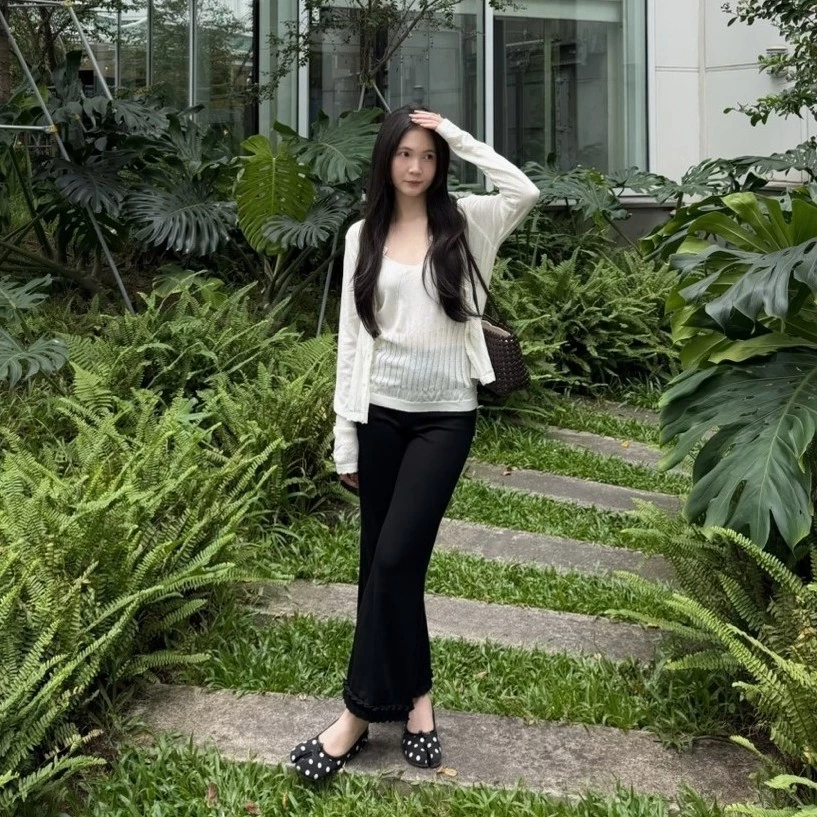 [Steezy] Set áo khoác cardigan len vân hoa kèm áo 2s len form vừa- SE6801