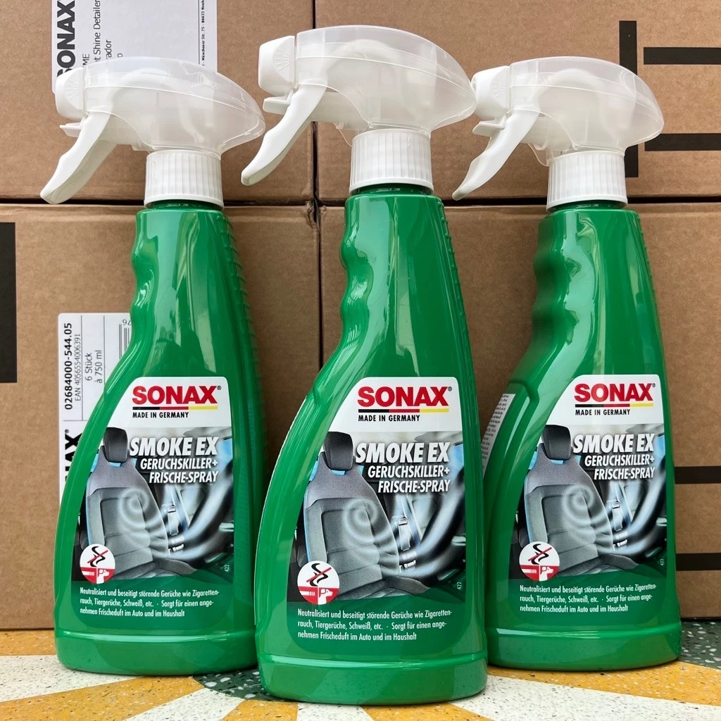 Khử mùi nội thất xe hơi - Sonax Smoke-Ex 500ml 292241