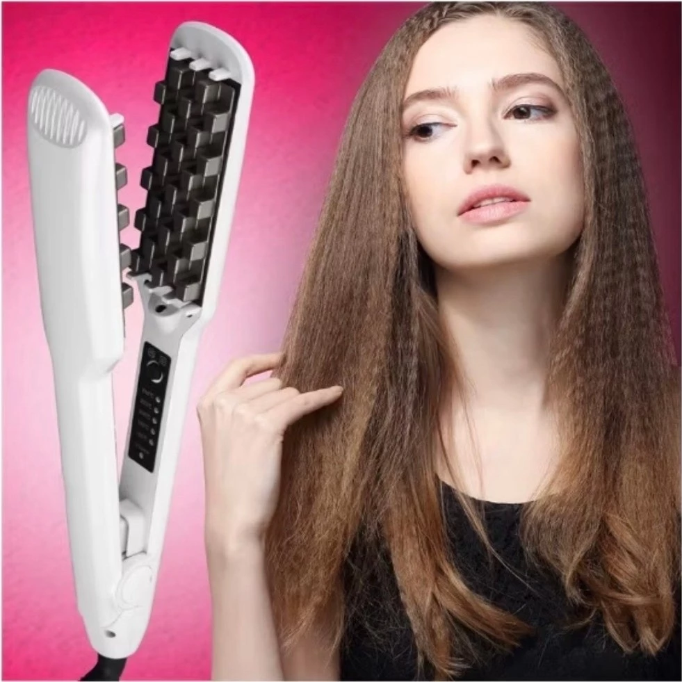 Máy Dập Phồng, Dập Xù Tóc Chân Vuông 5 Mức Chỉnh Nhiệt Cao Cấp