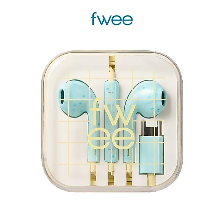 (GWP) fwee Blue Dotted Wired Earphone (C-Type)