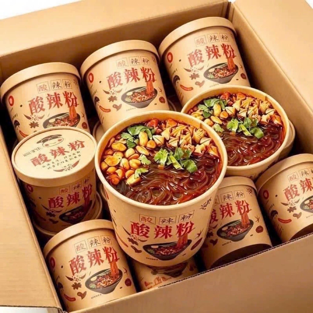 1 thùng 6 hộp miến trùng khánh