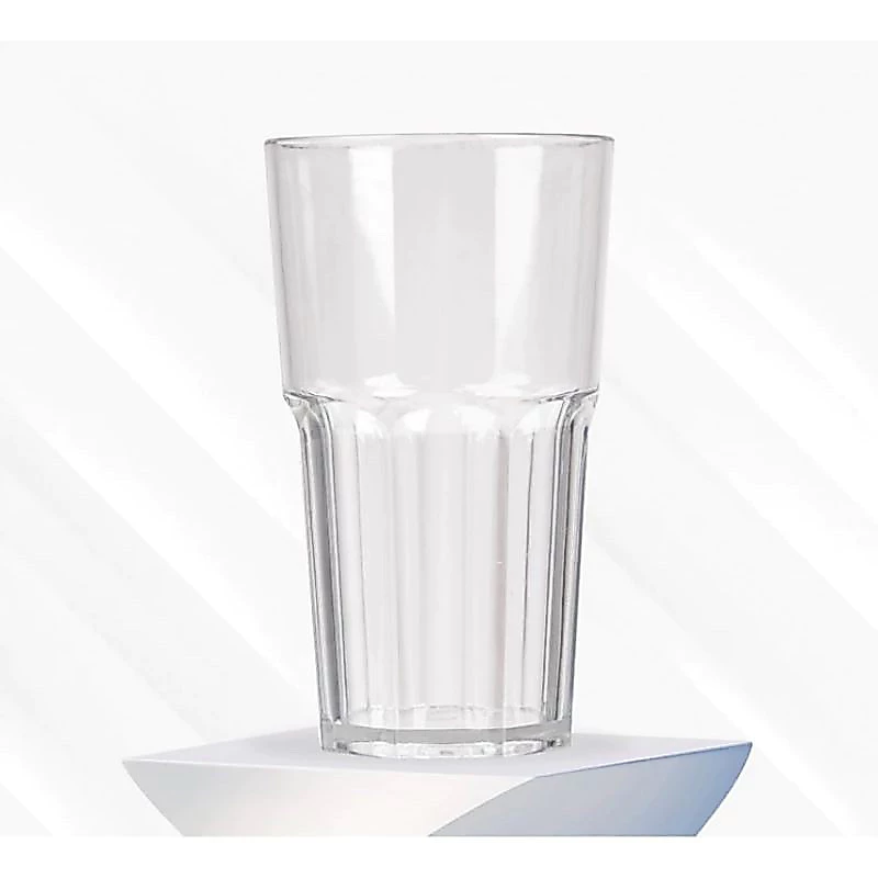 Cốc cầu vồng HOKORI nhựa VN 460ml (6393) nhựa mêca trong suốt, cốc trà chanh, sinh tố, cafe