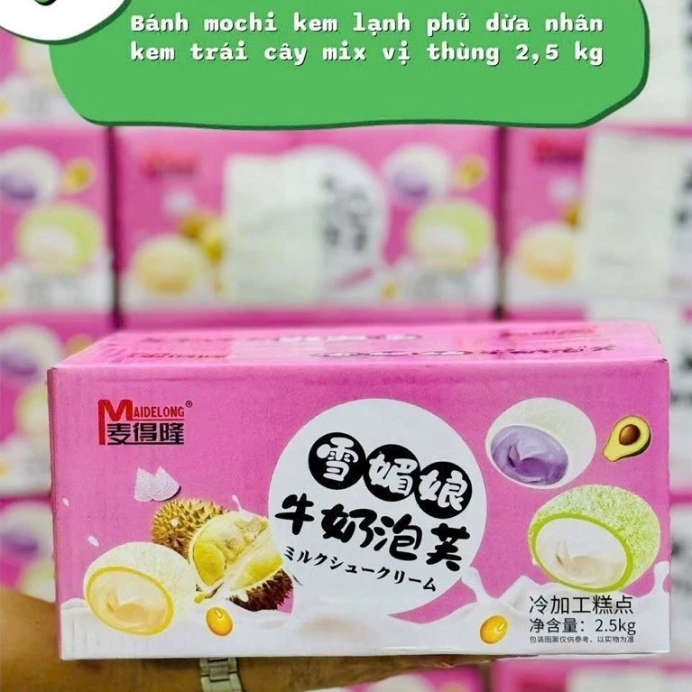 Mochi kem lạnh mix vị