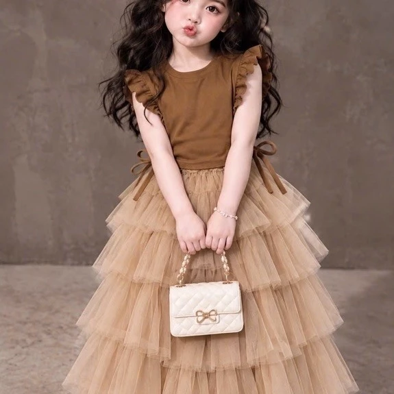 set váy tầng công chúa cho bé(10-35kg)