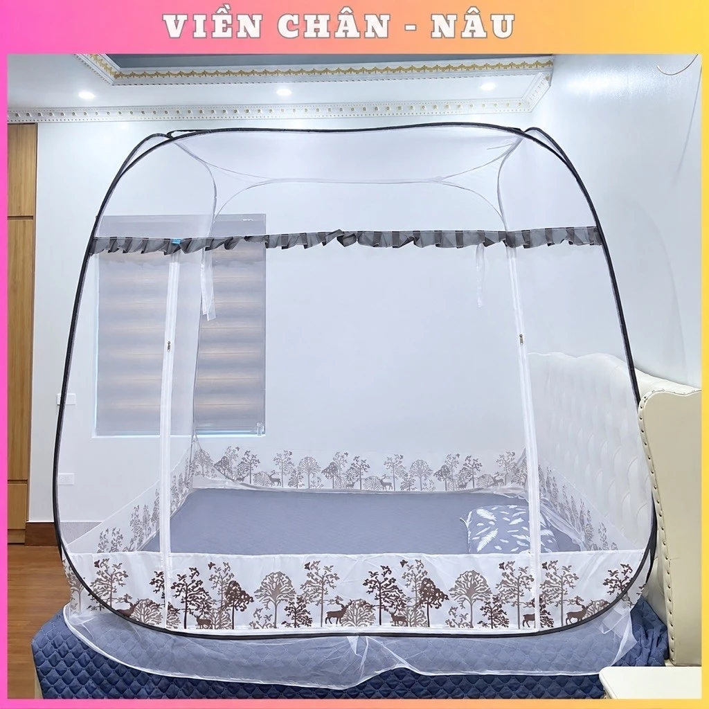 Màn Đỉnh Vuông GIA ANH Cao Cấp Loại 1 Thoáng Mát - Mùng Ngủ Chống Muỗi Hiệu Quả - Chiều Cao 1m7