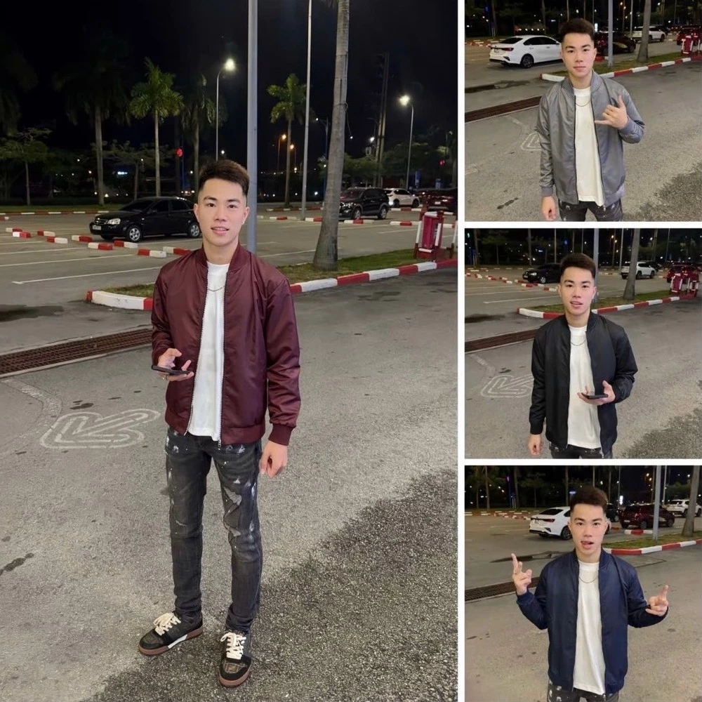 Áo khoác gió bản trơn nhiều màu 2 lớp bo gân dành cho nam nữ from unisex