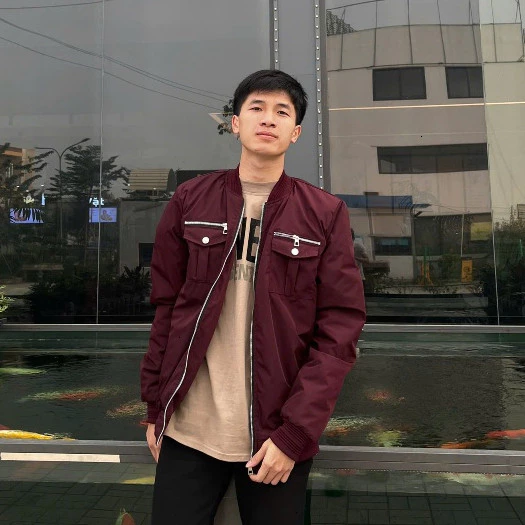 Áo Khoác Bomber DSQ Nam Nữ Khóa Zip Bạc Chất Gió 2 Lớp Dày Dặn Kiểu Dáng Thời Trang Đi Học Đi Chơi Năng Động