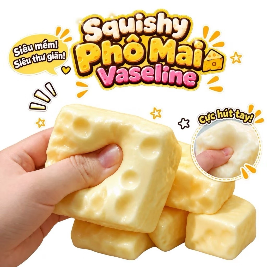 Phô Mai Vaseline Khối Siêu Mềm
