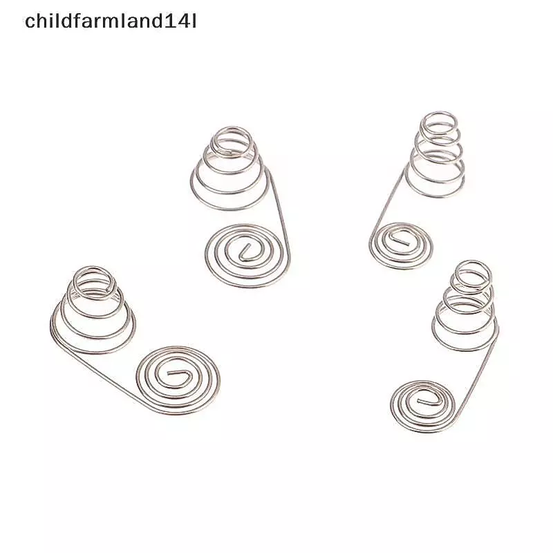 5 Chiếc Pin AA Cuộn Dây Âm Và Tích Cực Lò Xo Tấm Tiếp Xúc Pin AA NIel Dây Lò Xo