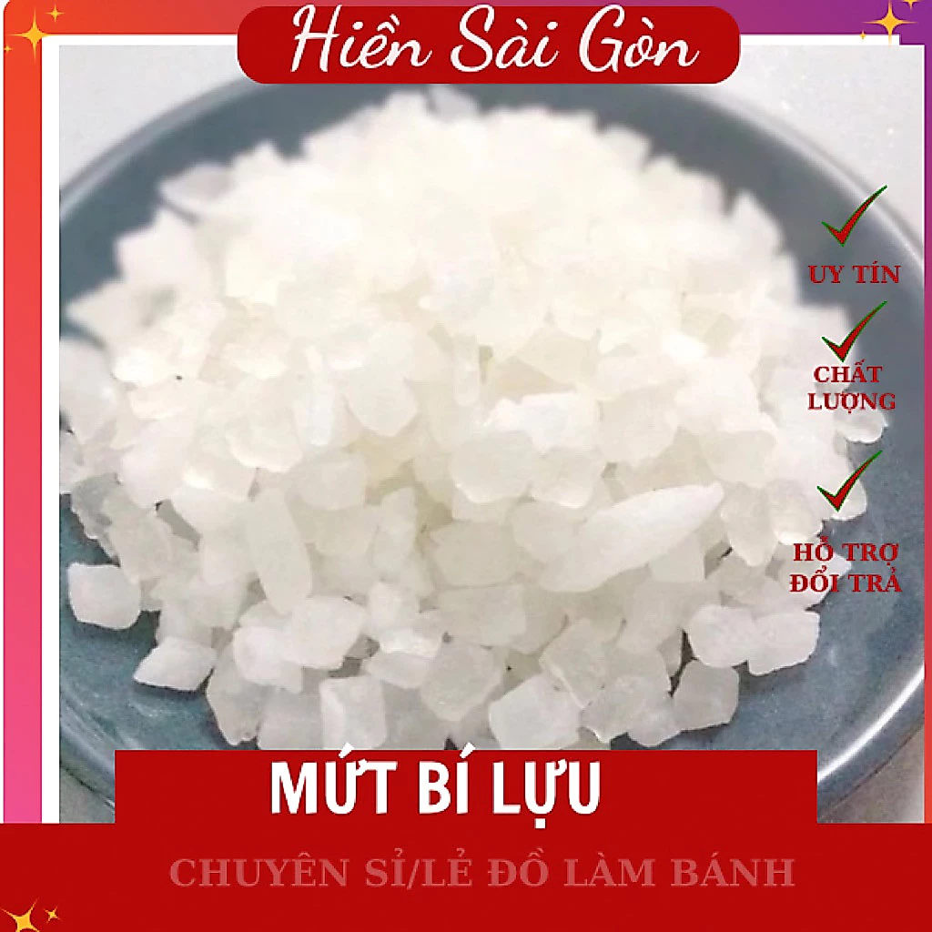 Mứt bí đao, mứt bí lựu thơm ngon, ngọt vừa làm nhân bánh thập cẩm