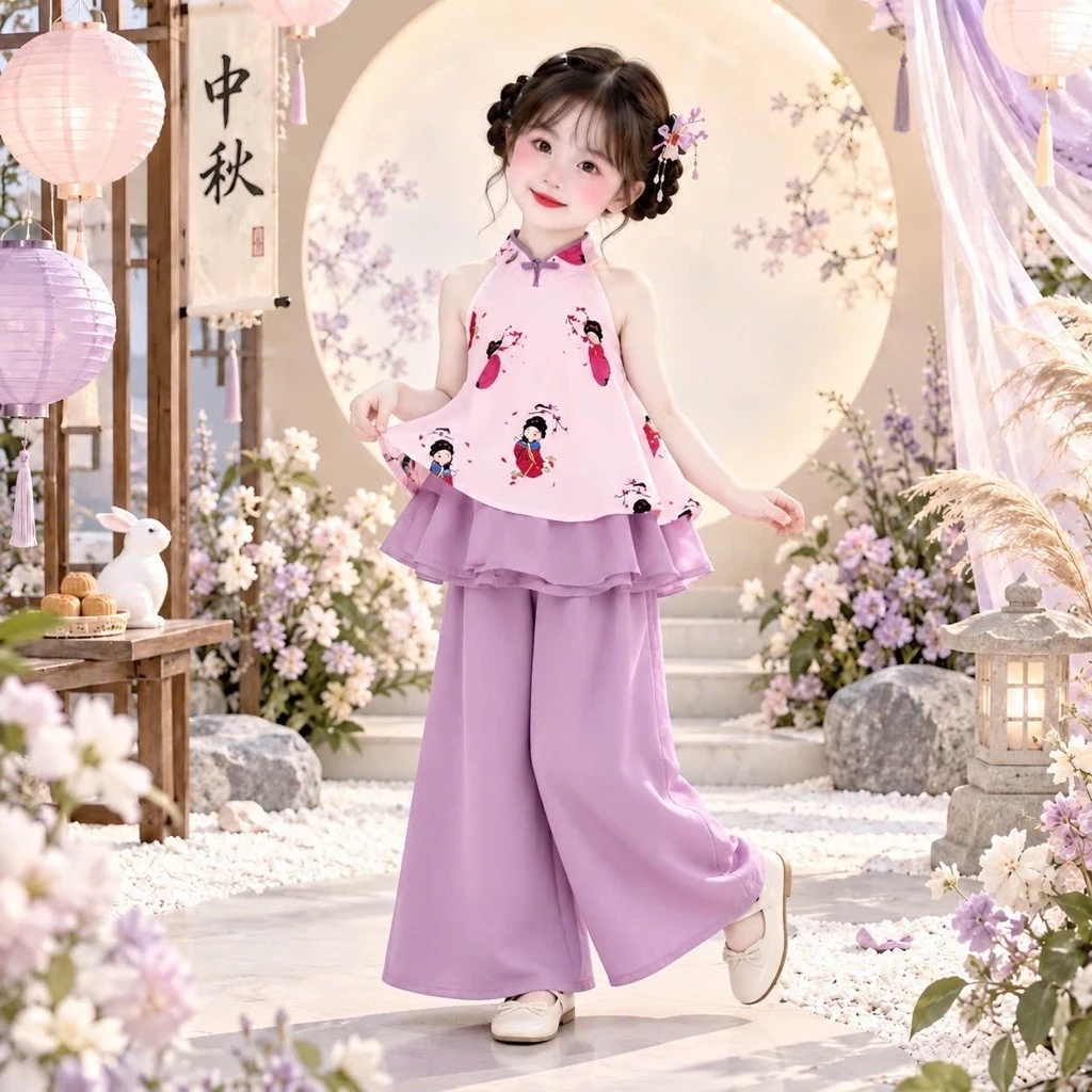 set gấm lụa kèm cài cho bé (10-32ky) siêu mát