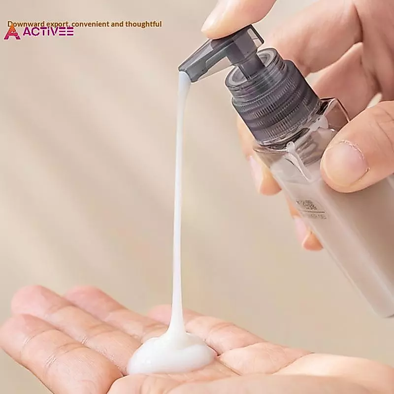 < Activee > Bộ chai mỹ phẩm du lịch 4 trong 1 chống rò rỉ Bộ có thể tái sử dụng rỗng để lưu trữ đồ vệ sinh kỳ nghỉ Đẹp