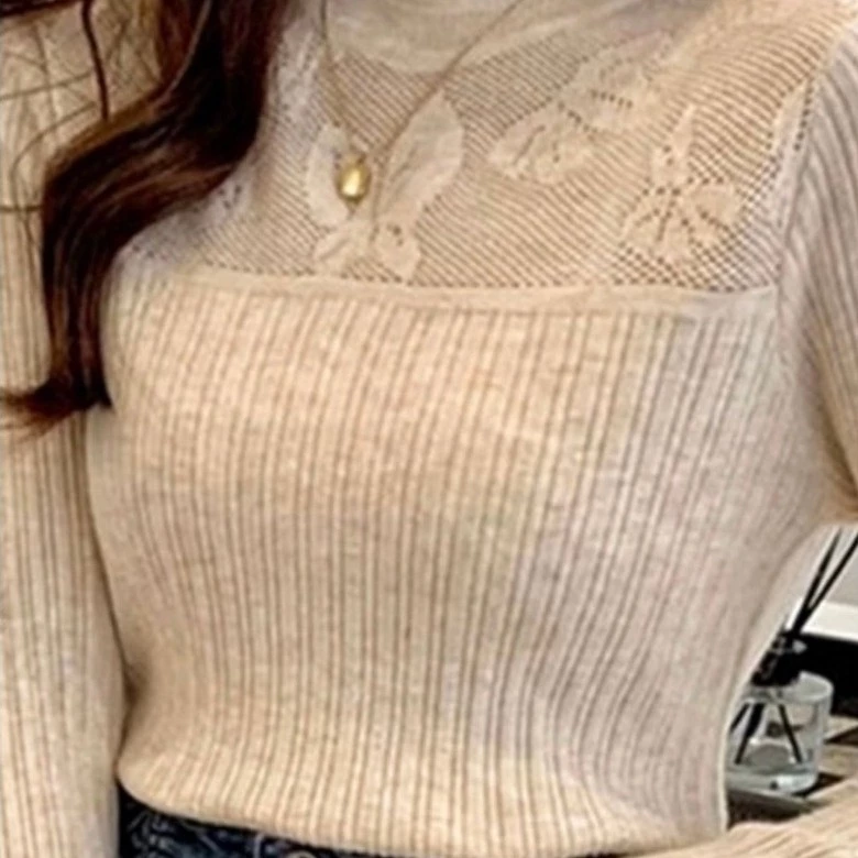 Áo dệt kim cardigan tay dài lông tho mềm mịn, dễ thương lịch thiệp 45-60 kg mặc vừa