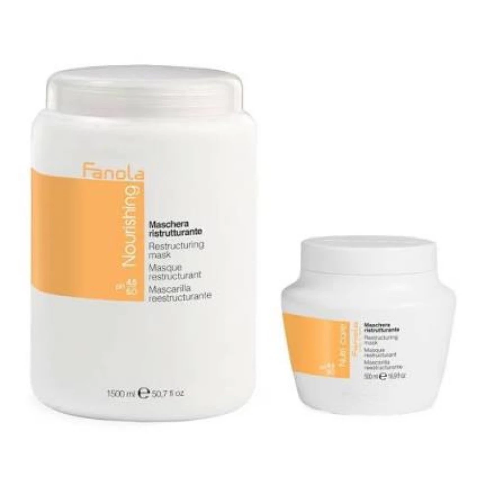 [Chính Hãng] HẤP DẦU,kem ủ  Fanola phục hồi tóc hư tổn 1500ml xuất xứ Ý 🇮🇹