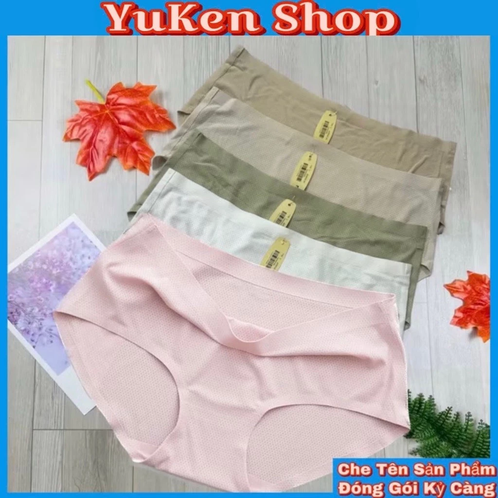 [ Sét 5 ] Quần Lót Su Lạnh Thông Hơi Cho Bé Gái-Vải Dày,Mát Ép Nhiệt Chắc Chắn