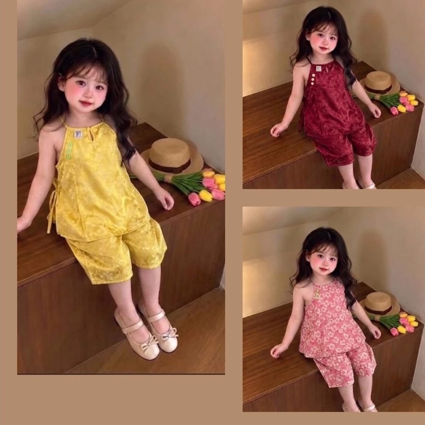 set yếm gấm cho bé(8-14ky)