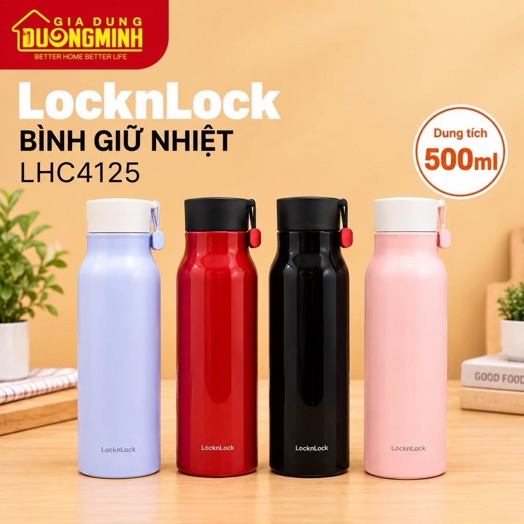 Bình Giữ Nhiệt Lock&Lock Name Tumbler (500ml) - LHC4125 - Gia Dụng Dương Minh